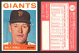 1964 Topps Baseball Trading Card You Pick Singles #1-#99 VG/EX #	18 Billy O'Dell - San Francisco Giants  - TvMovieCards.com