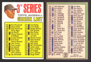 1967 Topps Baseball Trading Card You Pick Singles #100-#199 VG/EX #	191 Checklist (#197-283) Willie Mays - San Francisco Giants  - TvMovieCards.com