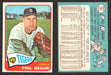 1965 Topps Baseball Trading Card You Pick Singles #100-#199 VG/EX #	191 Phil Regan - Detroit Tigers  - TvMovieCards.com