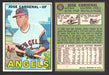 1967 Topps Baseball Trading Card You Pick Singles #100-#199 VG/EX #	193 Jose Cardenal - California Angels  - TvMovieCards.com