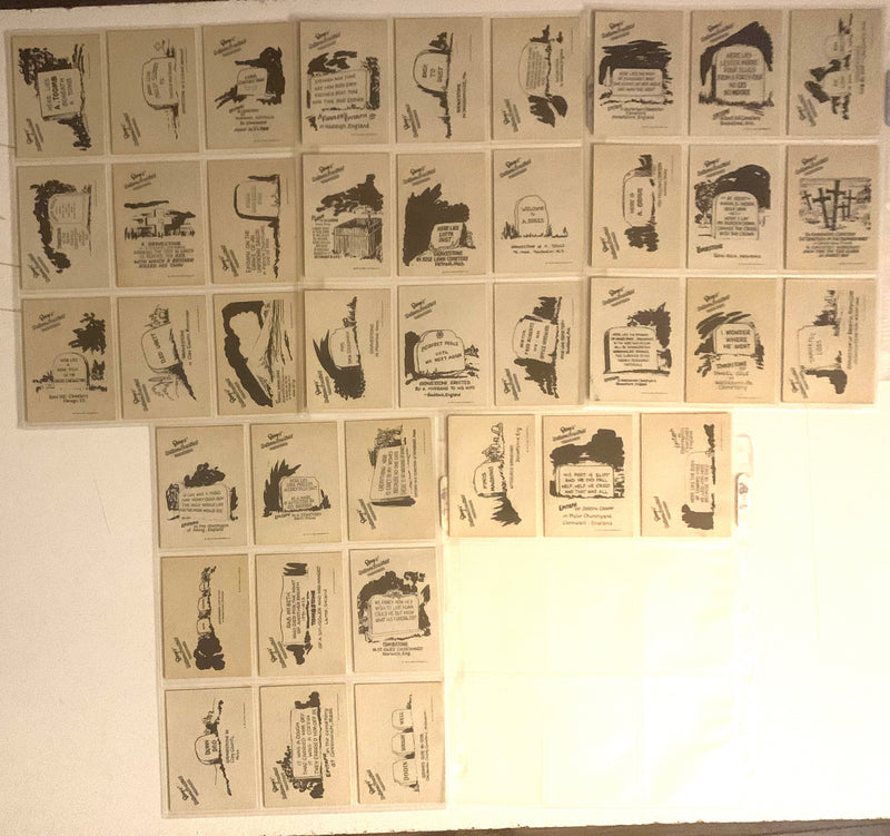 Ripley's Believe It Or Not Vintage Card Set 84 Cards Fleer 1970 Unnumbered Editi - TvMovieCards.com