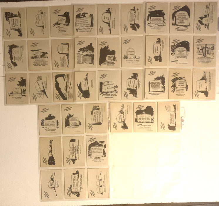 Ripley's Believe It Or Not Vintage Card Set 84 Cards Fleer 1970 Unnumbered Edition - TvMovieCards.com