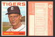1964 Topps Baseball Trading Card You Pick Singles #100-#199 VG/EX #	197 Frank Lary - Detroit Tigers  - TvMovieCards.com