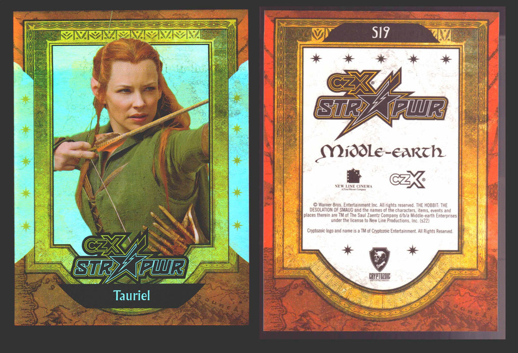 2022 Cryptozoic CZX Middle Earth STR PWR Red S01-S25 Single Cards S19 Tauriel - TvMovieCards.com