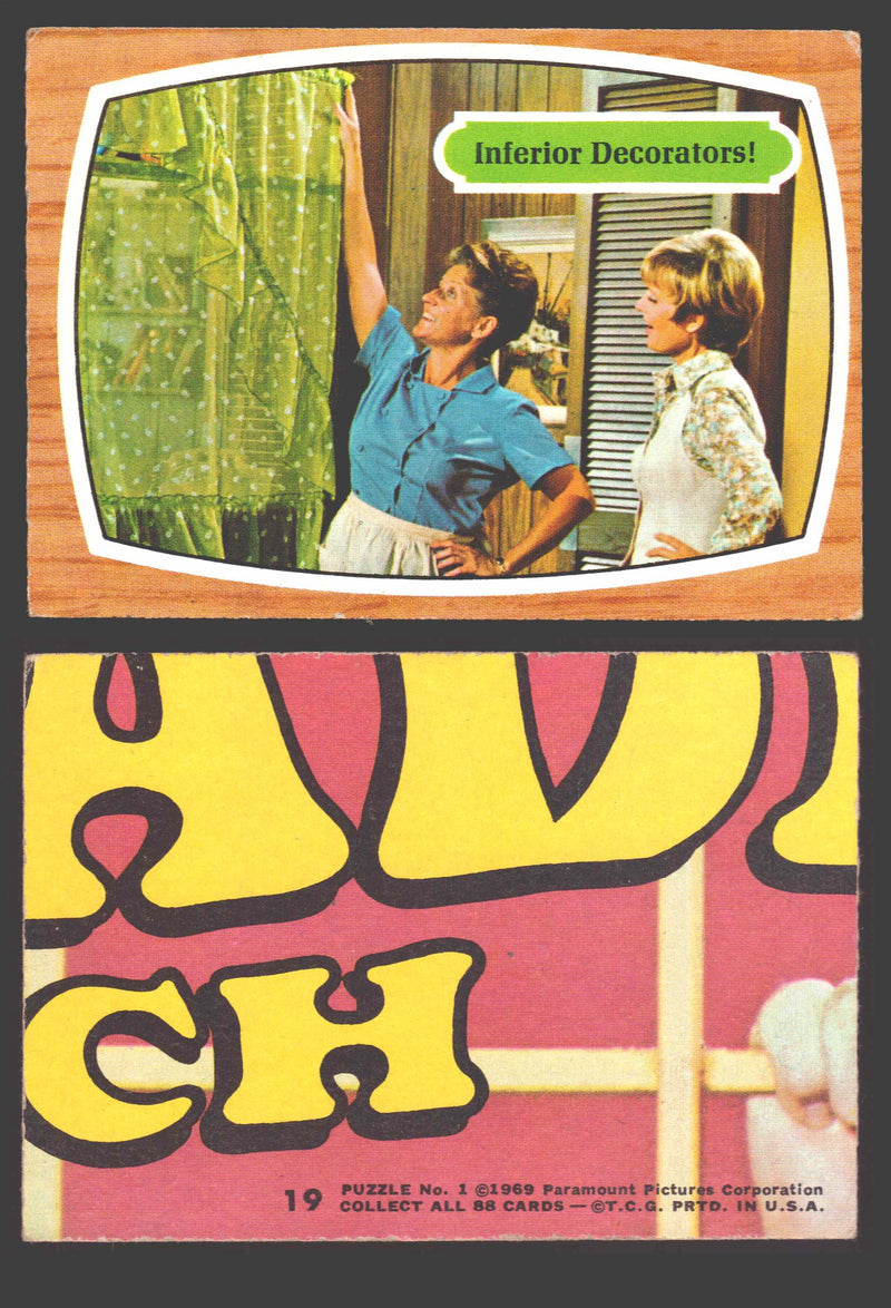 1971 The Brady Bunch Topps Vintage Trading Card You Pick Singles #1-#88 # 19 Inferior Decorators! - TvMovieCards.com