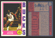 1974-75 Topps Basketball Trading Card You Pick Singles #1-#99 VG/EX #	19 Lucius Allen - Milwaukee Bucks  - TvMovieCards.com