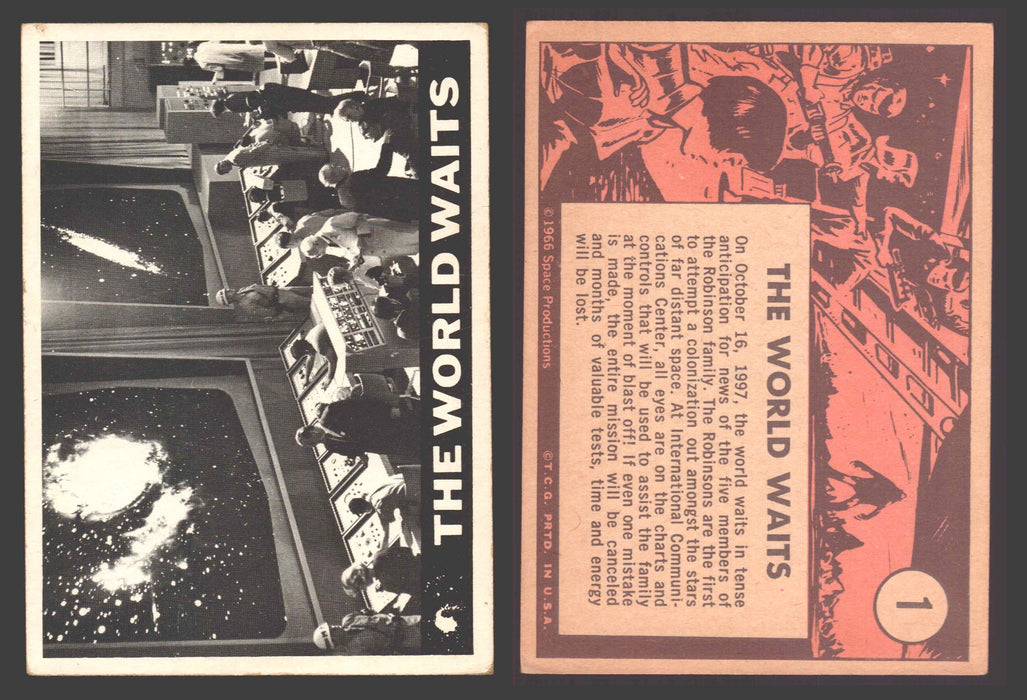 1966 Lost In Space Topps Vintage Trading Card #1-55 You Pick Singles