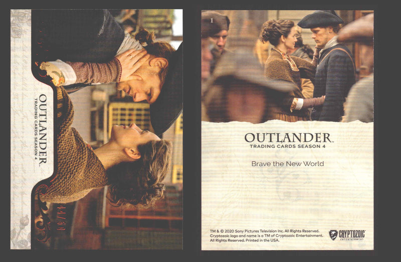 2020 Outlander Season 4 Red Foil Parallel Base Card You Pick Singles XX/50 1 Title Card - TvMovieCards.com