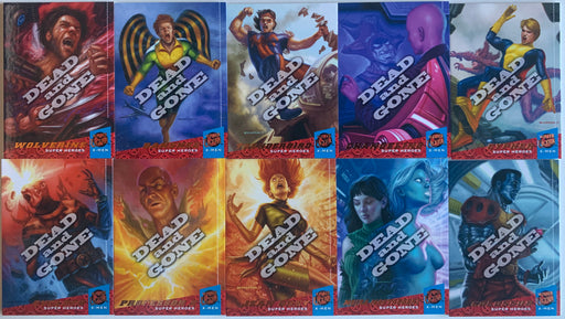 2018 Fleer Ultra Marvel X-Men CHASE CARD SET DEAD And GONE  DG1 - DG10  10 Cards   - TvMovieCards.com