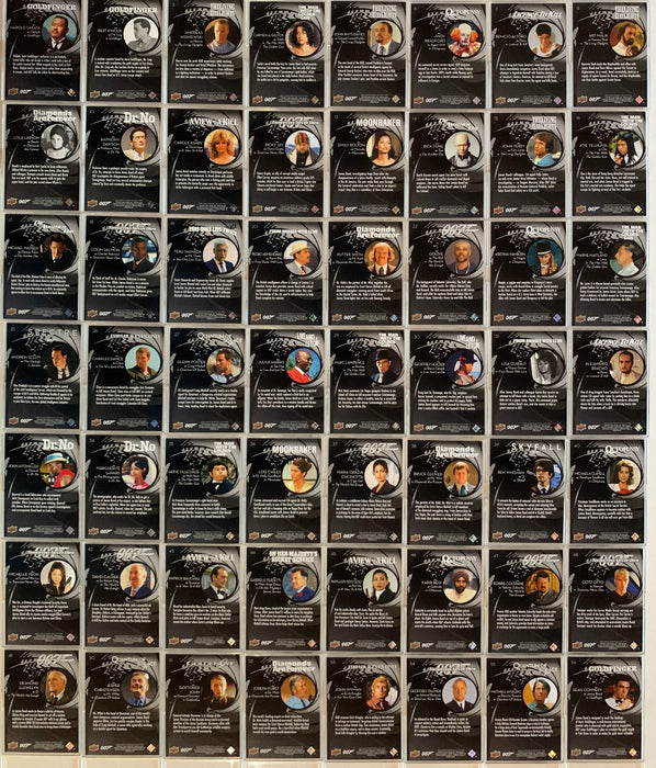 James Bond 2019 Collection Base Card Set of 100 Cards Upper Deck 2019   - TvMovieCards.com