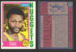 1974-75 Topps Basketball Trading Card You Pick Singles #200-#264 VG/EX #	202 Willie Long - Denver Nuggets  - TvMovieCards.com