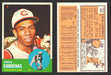 1963 Topps Baseball Trading Card You Pick Singles #200-#299 VG/EX #	203 Chico Cardenas - Cincinnati Reds  - TvMovieCards.com