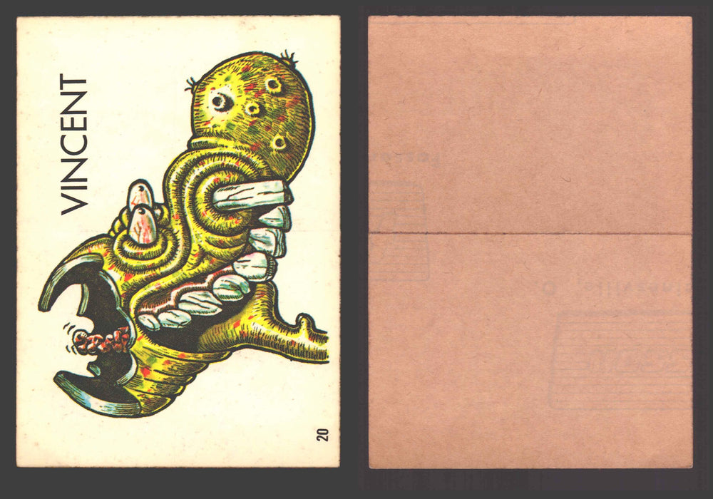 1968 Ugly Name Stickers OPC/Fasson Trading Card You Pick Singles #1-44 Variants