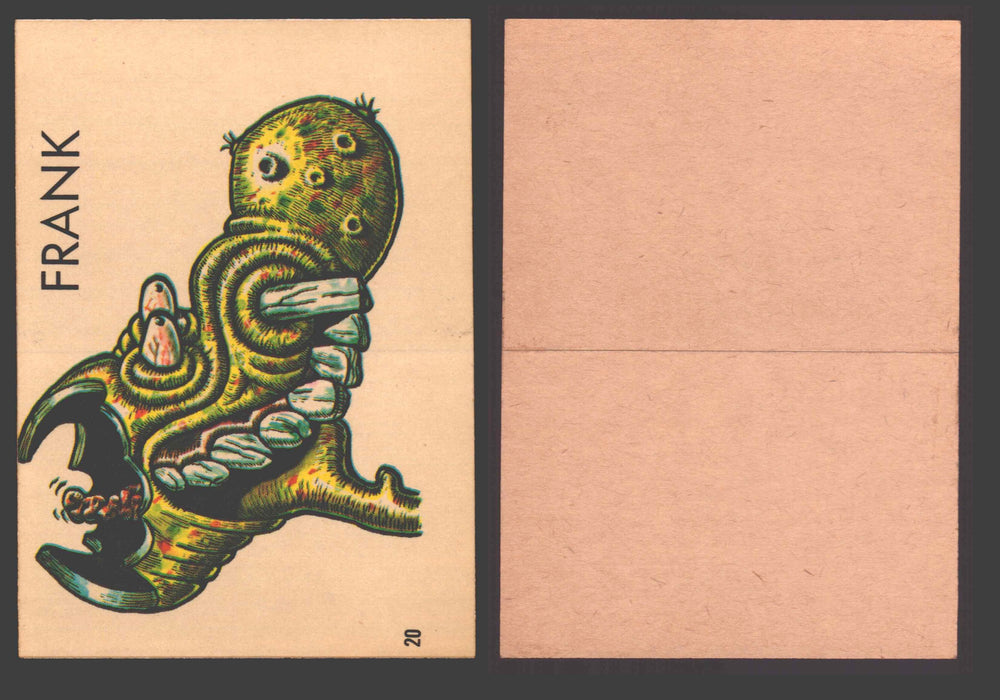 1965 Ugly Stickers Topps Trading Card You Pick Singles #1-44 with Variants