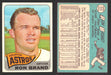 1965 Topps Baseball Trading Card You Pick Singles #200-#299 VG/EX #	212 Ron Brand - Houston Astros  - TvMovieCards.com