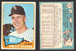 1965 Topps Baseball Trading Card You Pick Singles #200-#299 VG/EX #	215 Pete Ward - Chicago White Sox (creased)  - TvMovieCards.com