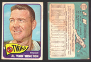 1965 Topps Baseball Trading Card You Pick Singles #200-#299 VG/EX #	216 Al Worthington - Minnesota Twins  - TvMovieCards.com