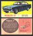 1961 Topps Sports Cars (White Back) Vintage Trading Cards #1-#66 You Pick Singles #21   Peerless GT  - TvMovieCards.com