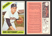 1966 Topps Baseball Trading Card You Pick Singles #1-#99 VG/EX #	21 Don Nottebart - Houston Astros  - TvMovieCards.com