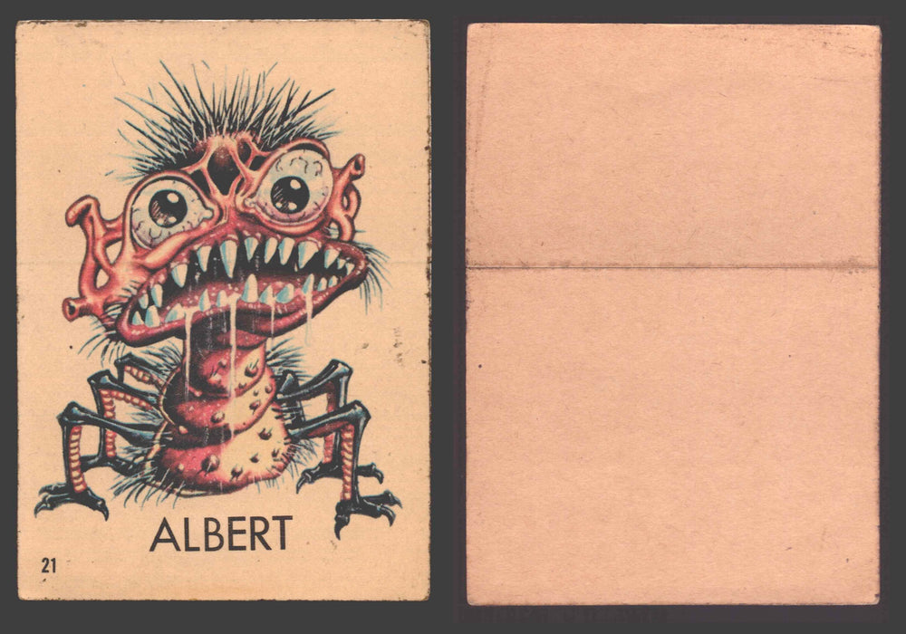 1965 Ugly Stickers Topps Trading Card You Pick Singles #1-44 with Variants