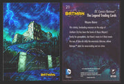 DC Comics Batman The Legend Parallel HoloFoil Base Trading Card Singles #1-63 21 Wayne Manor - TvMovieCards.com