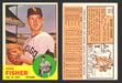1963 Topps Baseball Trading Card You Pick Singles #200-#299 VG/EX #	223 Eddie Fisher - Chicago White Sox  - TvMovieCards.com