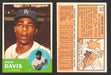 1963 Topps Baseball Trading Card You Pick Singles #200-#299 VG/EX #	229 Willie Davis - Los Angeles Dodgers  - TvMovieCards.com