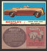 1961 Topps Sports Cars (Gray Back) Vintage Trading Cards #1-#66 You Pick Singles #22   Bentley Continental  - TvMovieCards.com