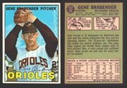 1967 Topps Baseball Trading Card You Pick Singles #1-#99 VG/EX #	22 Gene Brabender - Baltimore Orioles  - TvMovieCards.com