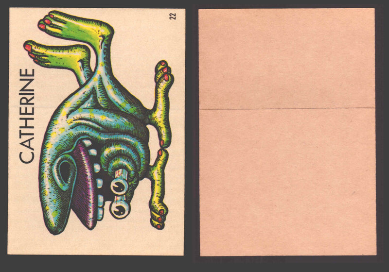 1965 Ugly Stickers Topps Trading Card You Pick Singles #1-44 with Variants