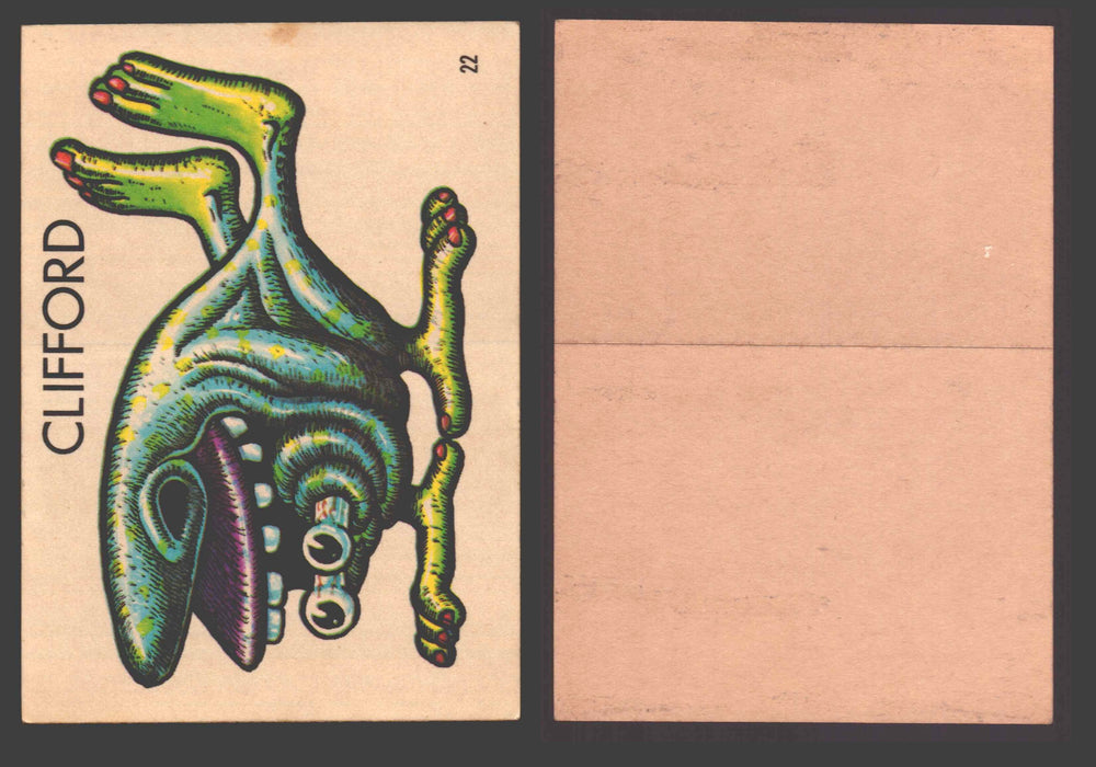 1965 Ugly Stickers Topps Trading Card You Pick Singles #1-44 with Variants