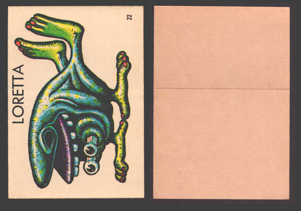 1965 Ugly Stickers Topps Trading Card You Pick Singles #1-44 with Variants