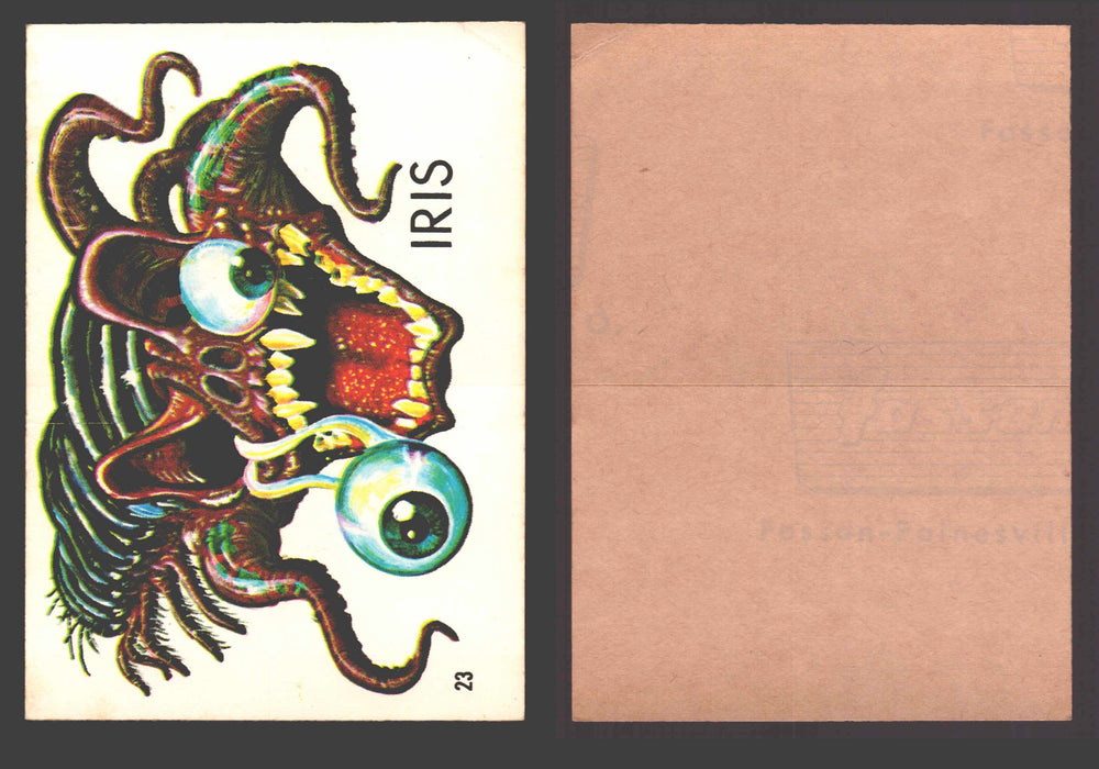 1968 Ugly Name Stickers OPC/Fasson Trading Card You Pick Singles #1-44 Variants