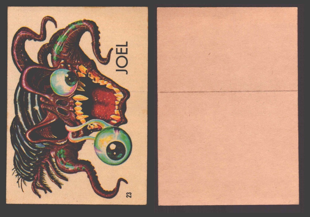 1965 Ugly Stickers Topps Trading Card You Pick Singles #1-44 with Variants