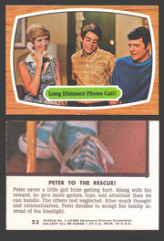 1971 The Brady Bunch Topps Vintage Trading Card You Pick Singles #1-#88 # 23 Long Distance Phone Call! (printing indentions) - TvMovieCards.com