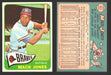 1965 Topps Baseball Trading Card You Pick Singles #200-#299 VG/EX #	241 Mack Jones - Milwaukee Braves  - TvMovieCards.com