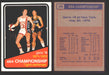 1971-72 Topps Basketball Trading Card You Pick Singles #1-#253 VG/EX #	246 ABA Championship Game 6 - Nets vs Pacers  - TvMovieCards.com