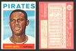 1964 Topps Baseball Trading Card You Pick Singles #200-#299 VG/EX #	246 Manny Mota - Pittsburgh Pirates  - TvMovieCards.com