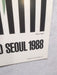 1988 Original Seoul Olympics Yaacov Agam "Message of Peace" Poster South Korea   - TvMovieCards.com