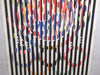 1988 Original Seoul Olympics Yaacov Agam "Message of Peace" Poster South Korea   - TvMovieCards.com