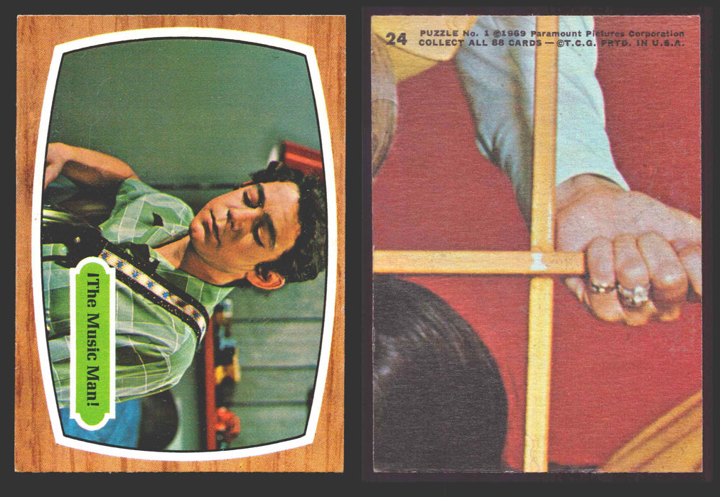 1971 The Brady Bunch Topps Vintage Trading Card You Pick Singles #1-#88 #	24 The Music Man  - TvMovieCards.com
