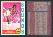 1974-75 Topps Basketball Trading Card You Pick Singles #200-#264 VG/EX #	251 Ron Robinson - Memphis Sounds  - TvMovieCards.com