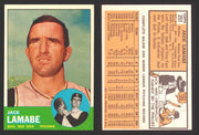 1963 Topps Baseball Trading Card You Pick Singles #200-#299 VG/EX #	251 Jack Lamabe - Boston Red Sox  - TvMovieCards.com