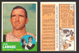 1963 Topps Baseball Trading Card You Pick Singles #200-#299 VG/EX #	251 Jack Lamabe - Boston Red Sox  - TvMovieCards.com