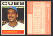 1964 Topps Baseball Trading Card You Pick Singles #200-#299 VG/EX #	252 Ken Aspromonte - Chicago Cubs  - TvMovieCards.com