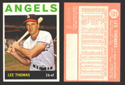1964 Topps Baseball Trading Card You Pick Singles #200-#299 VG/EX #	255 Lee Thomas - Los Angeles Angels  - TvMovieCards.com