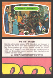 1971 The Brady Bunch Topps Vintage Trading Card You Pick Singles #1-#88 # 25 Christmas Celebration! (scratched front / soft corners) - TvMovieCards.com