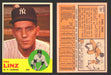 1963 Topps Baseball Trading Card You Pick Singles #200-#299 VG/EX #	264 Phil Linz - New York Yankees  - TvMovieCards.com