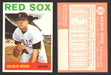 1964 Topps Baseball Trading Card You Pick Singles #200-#299 VG/EX #	267 Wilbur Wood - Boston Red Sox RC  - TvMovieCards.com