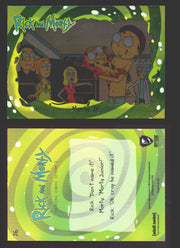 Rick and Morty Season 1 Base Foil Parallel Trading Card You Pick Singles #1-45 #	26  - TvMovieCards.com